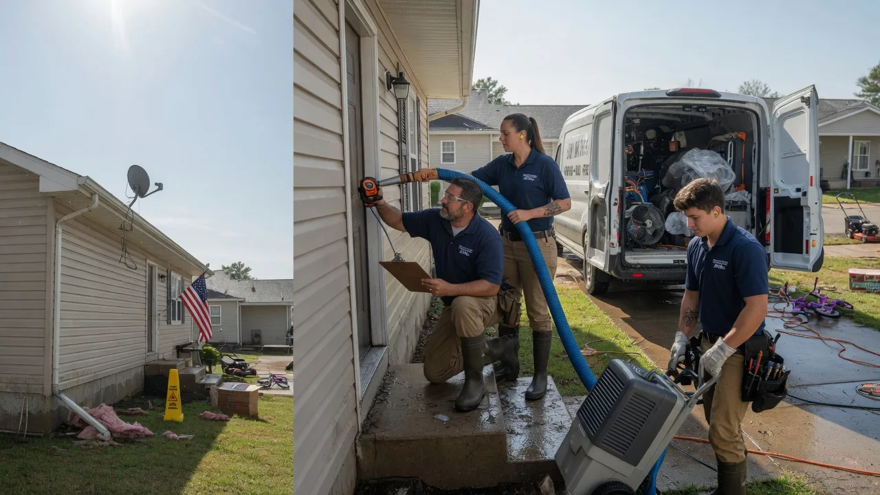 Ceiling Water Damage Restoration in Somonauk, IL near me